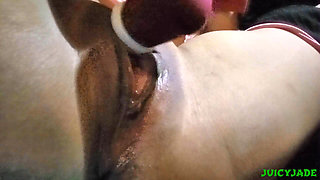 Close up Clit Vibe on Petite Pinay Volume 07