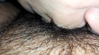 I Take Her Clit in My Mouth and Squeeze It with My Lips so That She Cums in My Mouth Faster