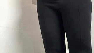 Indian Mom Shower Striptease