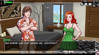 Step siblings explore cartoon fantasies in wild anime adventure