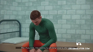 Amanda's Creampie Moans Are Heard by Her Man