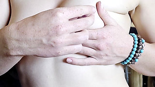 Usinf Suction Cups on My Nipples and Clit