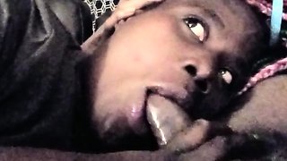 Amateur Girl and internal cumshot