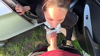 Please not in the Pussy, I have a boyfriend" A cute student paid with her asshole for the trip