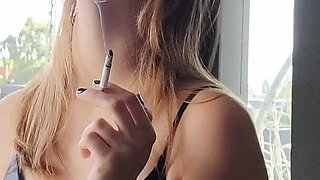Sexy Smoking Break