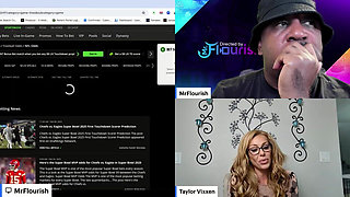 Live 50 Min Superbowl Sunday Mrflourish Podcast Stream with Co-host Taylor Vixxen