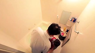 Kinky double japanese blowjob and hardcore fucking session