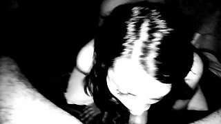 Stoyca in a retro style clip black and white job