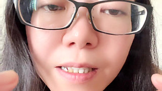 Smoking Asian Girl Smokes Multiple Cigarettes Exposing Her Bouncy C Cup Boobs