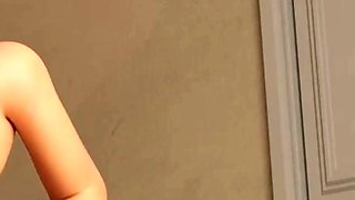 Cocky trans MILF dominates with dirty talk jerk off commands