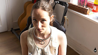 Maid Cleaning Against the Clock or Else a Spanking Awaits