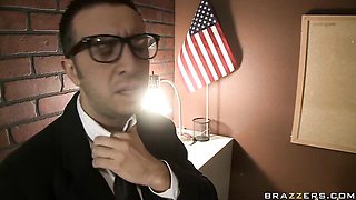 Provocative Nika's blowjob scene