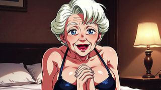 Ai Granny Deep Cleavage Tease Close Ups