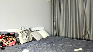 Chubby Brunette Big Boobs Dildo Masturbation