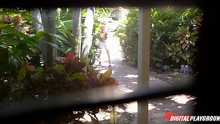 Skinny teen Piper Perri vs huge meatpole