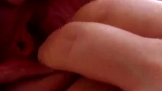 Pierced chick gives some squirt in the outdoor sex action