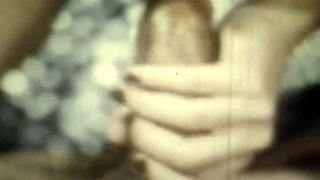 Vintage Cum Guzzlers Share Loads in Sepia Retro Orgy Classic