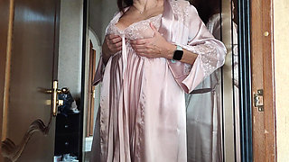 Two Stepmothers - One in the Mirror - Caught Me Fucking Real Sex Dolls