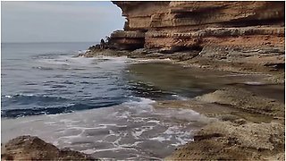 Divers Watch Us Fucking On The Beach