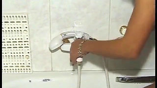 Amateur Brunette Hardly Fucked From Behind in the Toilet