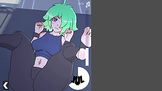 Hentai game fucking in the gym