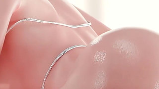 Mercy & One Red Rose - Overwatch 3D Animation Creampie in Tight Pussy