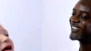 Chubby Blonde Granny Takes Massive BBC Hardcore