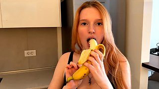 Hard rough sex, red hair, big dick small pussy