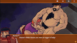 Help the friend with the big furry to get his reward!