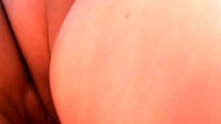 British Teen's Big Ass Exposed - No Panties Up-Skirt Webcam