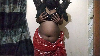 Deshi real husband wife full romance time  with sarreee