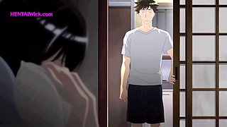 Bathroom Fun with My Girlfriend’s Hairy Stepsister(Anime Hentai)