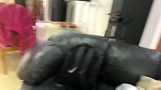 Venezuelan Employee FUCKS her Boss VERY HARD while he cooks