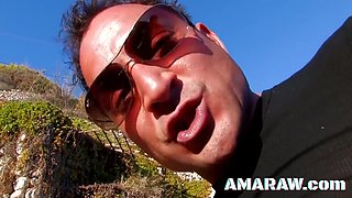 Blonde Big Boobs Babe Krystal Jorge Squirting As Shes Fucked At The Beach