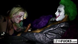 Cosplay \u2013 Whorley Quinn gets fucked by the Joker