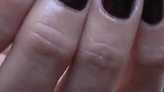 Dark Fingernails and Shiny Legs Part 1, Lady Victoria Valente