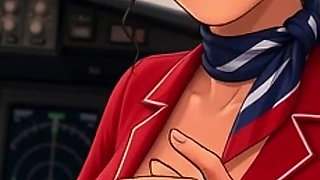 Desi Bhabhi Hostess Gave Everything to Pilot in Hostel - New Web Series MILF Hentai