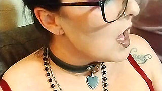 MILF Smoking in a Bra