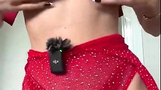 Provocative Natalie Roush Teases Sensual Valentine Day Passion