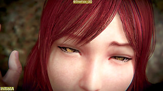 Final Fantasy 7 FF7 - Cissnei Remix Color WM (No Sound) By InitialA Animation 3D Hentai