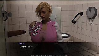 Grandpa's Visit - Gameplay - Roleplay - Glory Hole and Sex in Bikini with Phat Ass Twerking