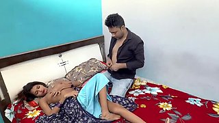 Indian Wife Cheats on Impotent Husband - Desi Girl Hardcore Anal & Blowjob Sex