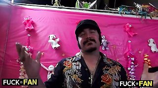 Reality action with well-formed Nikki Sexx and Ralph Long from Fuck A Fan