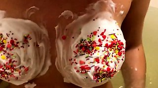 Big Tits German MILF's Easter Treat