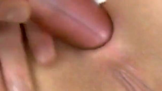 Hot blonde teen plays with dildo and gets fucked anally