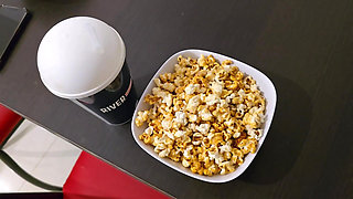 sweet or Dick" We Got Together to Watch Movies and I Ended up with Milk Inside..