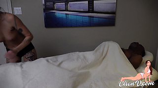 Curvy cock riding big assed amateur booty teen and her guy