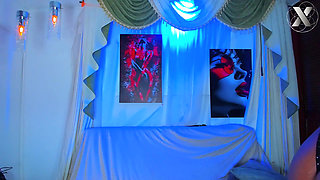 Dildo in the Ass While Rubbing My Clitoris: Anal Masturbation with Mixed Orgasm