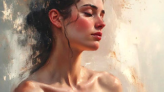 Dive into Realism: Captivating Art Girl Slideshow That Raises the Bar in Digital Art