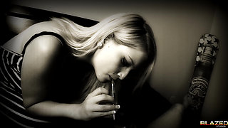 Skylar Madison - Erotic Smoking Blowjob